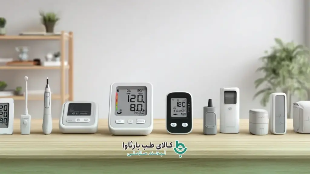تجهیزات پزشکی خانگی مثل فشار سنج و تب سنج و...