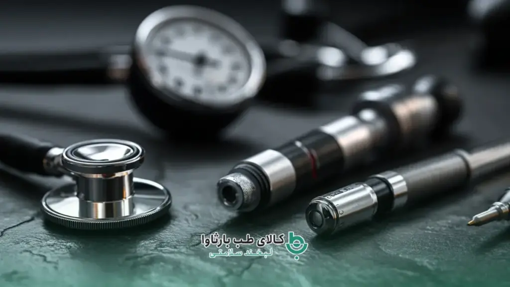 ابزارهای معاینه تخصصی پزشکی مثل فشارسنج